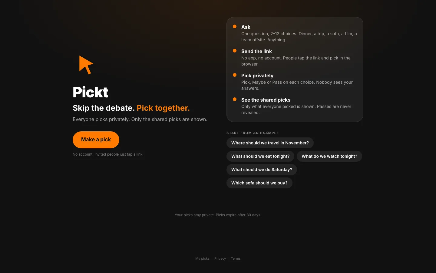 Pickt